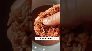 How to Cook Perfect Red Rice | Absorption Method | Fluffy & Separate Grains
