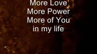 Video thumbnail of "More Love, More Power"