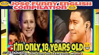 Juan for all  all for juan :// Jose MANALO funny English moments compilation!