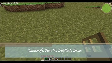 Minecraft Glitches - Duplicate Doors (Beta 1.3_01) *HQ*