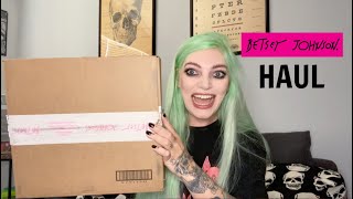 betsey johnson unboxing + try on haul