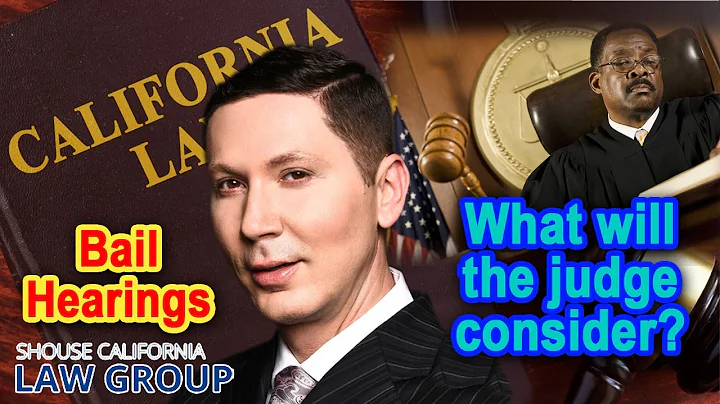 What judges consider at a bail hearing