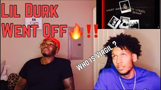 Lil Durk - What Happened To Virgil Ft. Gunna (Official Audio) * Reaction Video