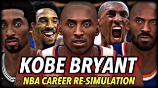 KOBE BRYANT’S NBA CAREER RE-SIMULATION | WAY BETTER THAN LEBRON AND JORDAN? THE BEST GOAT | NBA 2K20