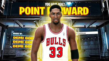 BEST "POINT FORWARD" OP BUILD ON NBA 2K22 CURRENT GEN!