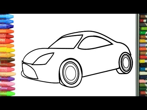 تعليم الرسم 123 : تعليم رسم سيارة كارتونية | Doovi