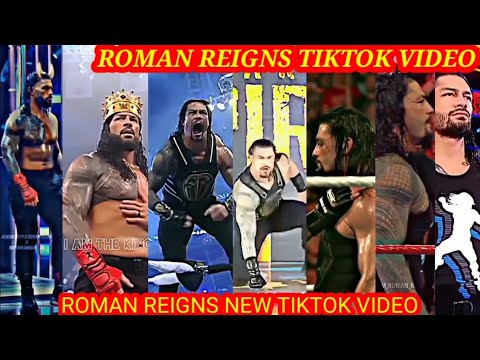 roman reigns new tiktok video|roman reigns tik tok video fight (4k)