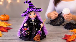 DAHİCE! 🧙‍♀️ Bu Sevimli Cadı Bebek 🔮 Cam Şişeden Yapıldı—Harika Bir Geri Dönüşüm Fikri