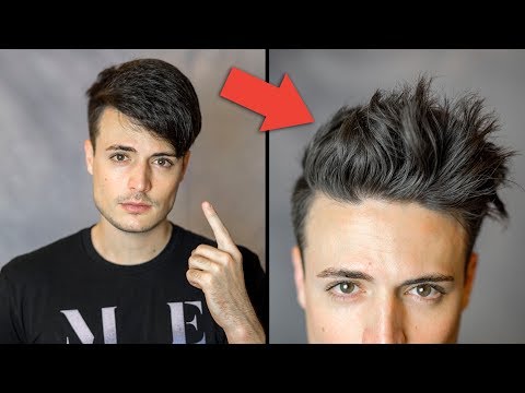 mens-straight-to-wavy-hair-tutorial-|-mens-hairstyling-tutorial-2018