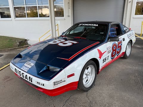 The History of the 1987 Nissan 300ZX Race Car - YouTube