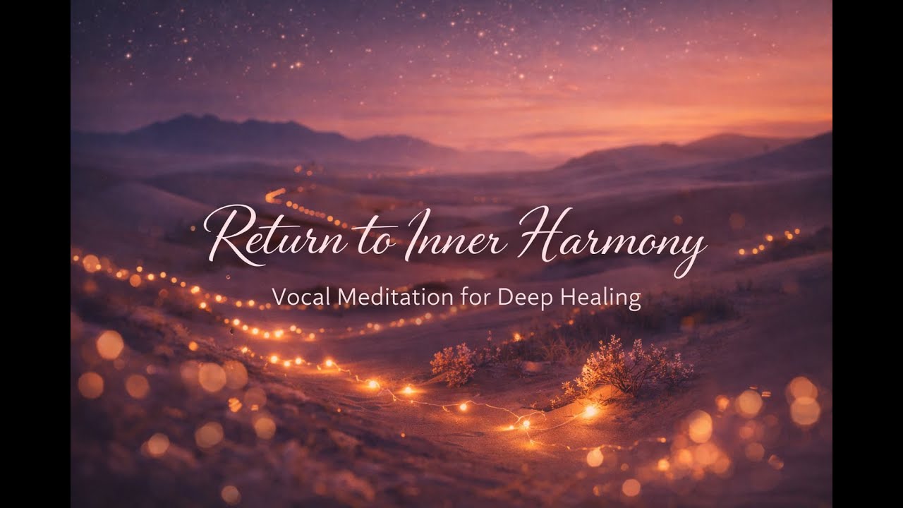 Return to Inner Harmony | Vocal Meditation for Deep Healing