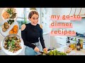 3 go-to weeknight dinners that are easy & delicious! | Lucie Fink