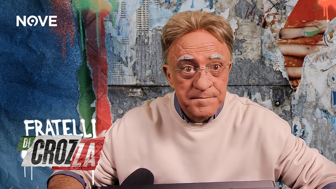 Crozza Red Ronnie e il telefonino caricato a molla| Fratelli di Crozza