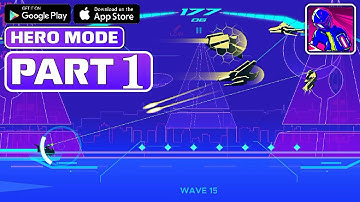 LUMEN RIDER Hero Mode Gameplay Walkthrough Part 1 FULL GAME [Android/iOS] - No Commentary