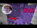 Gamers Reaction to First Seeing Amethyst in Minecraft 1.17 Cave Update