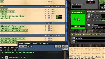 Video game commentary of UnReal World 3.20 patch 1 (Erkki Kaumolainen), part 36