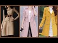 most beautiful and stylish long winter coat designs for ladies