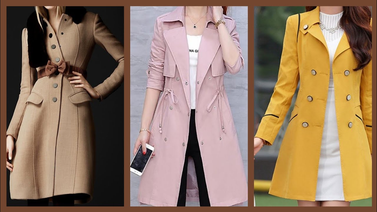 most beautiful and stylish long winter coat designs for ladies - YouTube