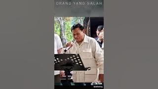 Pak Prabowo - Orang yang Salah (AI)