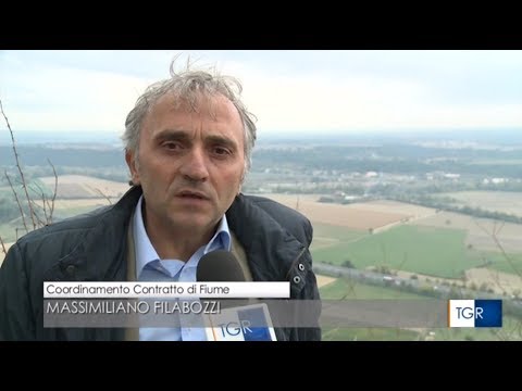 Servizio del TGR Lazio dedicato al Contratto di Fiume media valle del Tevere