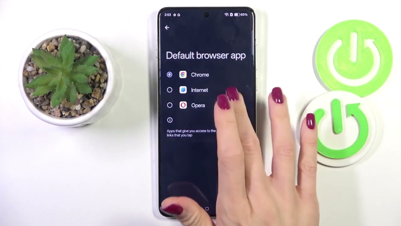 Comment définir le navigateur par défaut sur OnePlus Ace 3 Pro