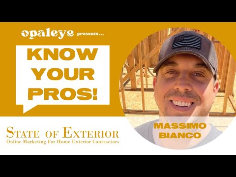 Know Your Pros: Massimo Bianco of State of Exterior