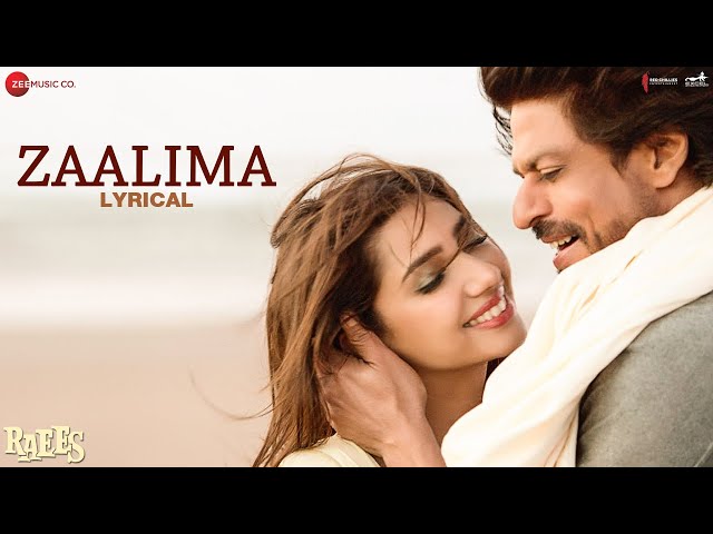 Zaalima - Lyrical | Raees | Shah Rukh Khan & Mahira Khan | Arijit Singh & Harshdeep K | JAM8-Pritam class=