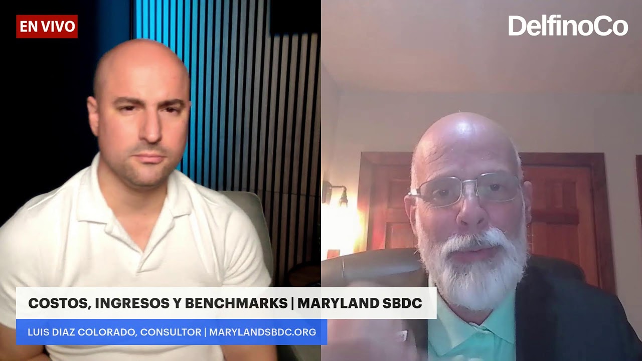 COSTOS INGRESOS Y BENCHMARKS | MARYLAND SBDC