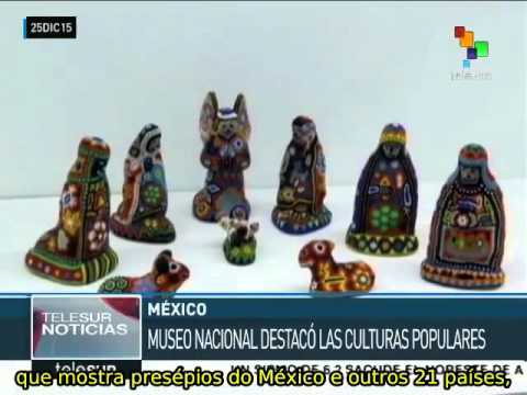 Vídeo: Presépios de Arte Popular do México - Nacimientos
