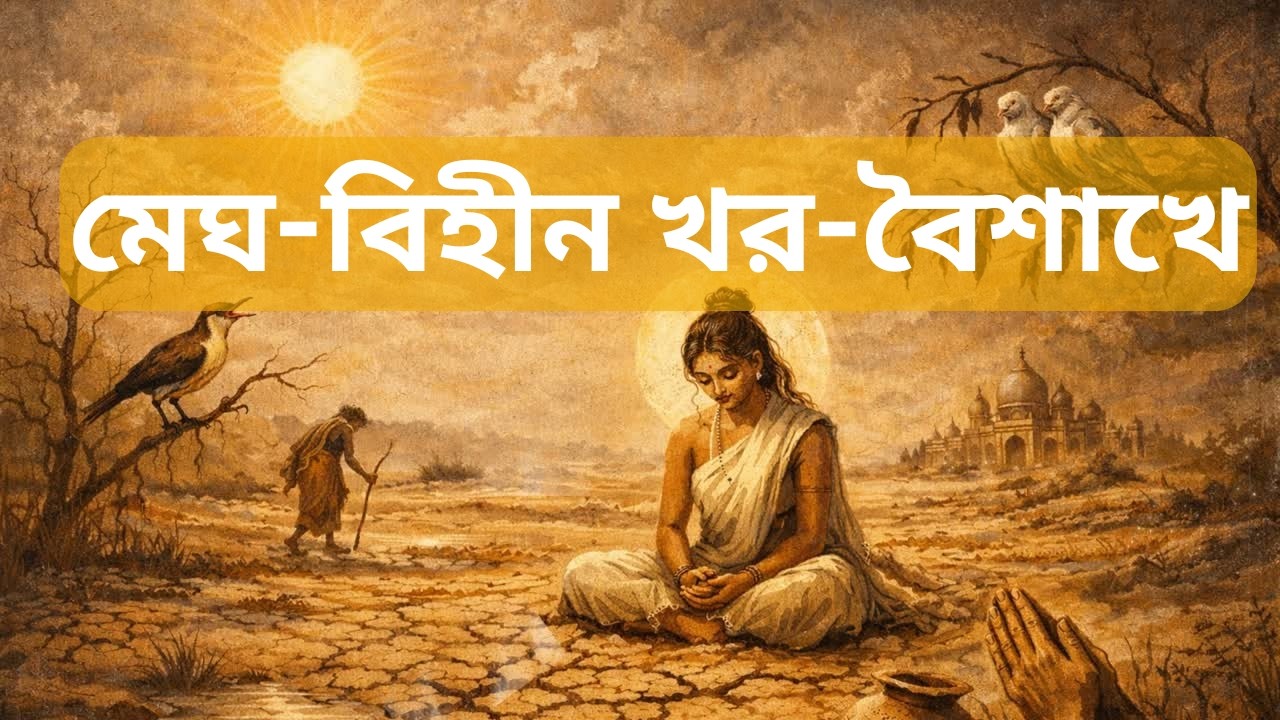 মেঘ-বিহীন খর-বৈশাখে | নজরুলগীতি  #arpitasmelodies