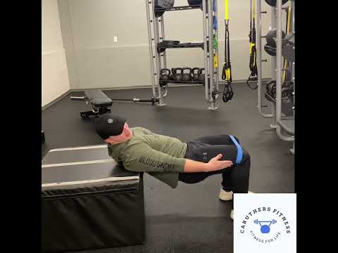 Shoulder Elevated Hip Thrust w/ Band