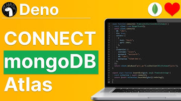 Connect to MongoDb Atlas with Deno. How to use Deno and MongoDb Atlas