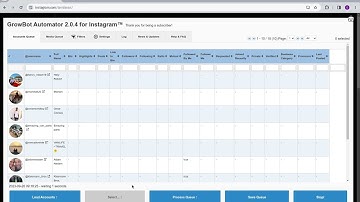 Load Followers → Get More Data → Sort Queue [Growbot for Instagram Tutorial]