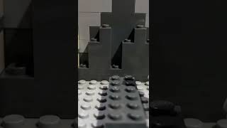 Lego Knife Throw #stopmotion #amazing #shorts #thingstowatchwhenyourbored