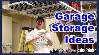 How to install garage storage ceiling racks. Garage storage Hacks. More Home Improvement How To