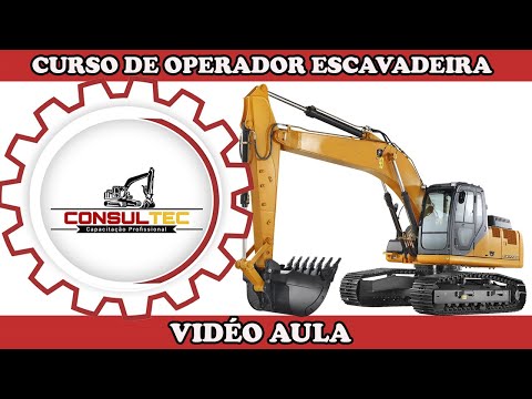 Curso de Operador de Escavadeira Hidráulica - Consultec Capacitação Profissional