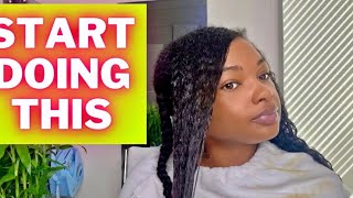 How To Detangle Natural Hair Super Easy Method.