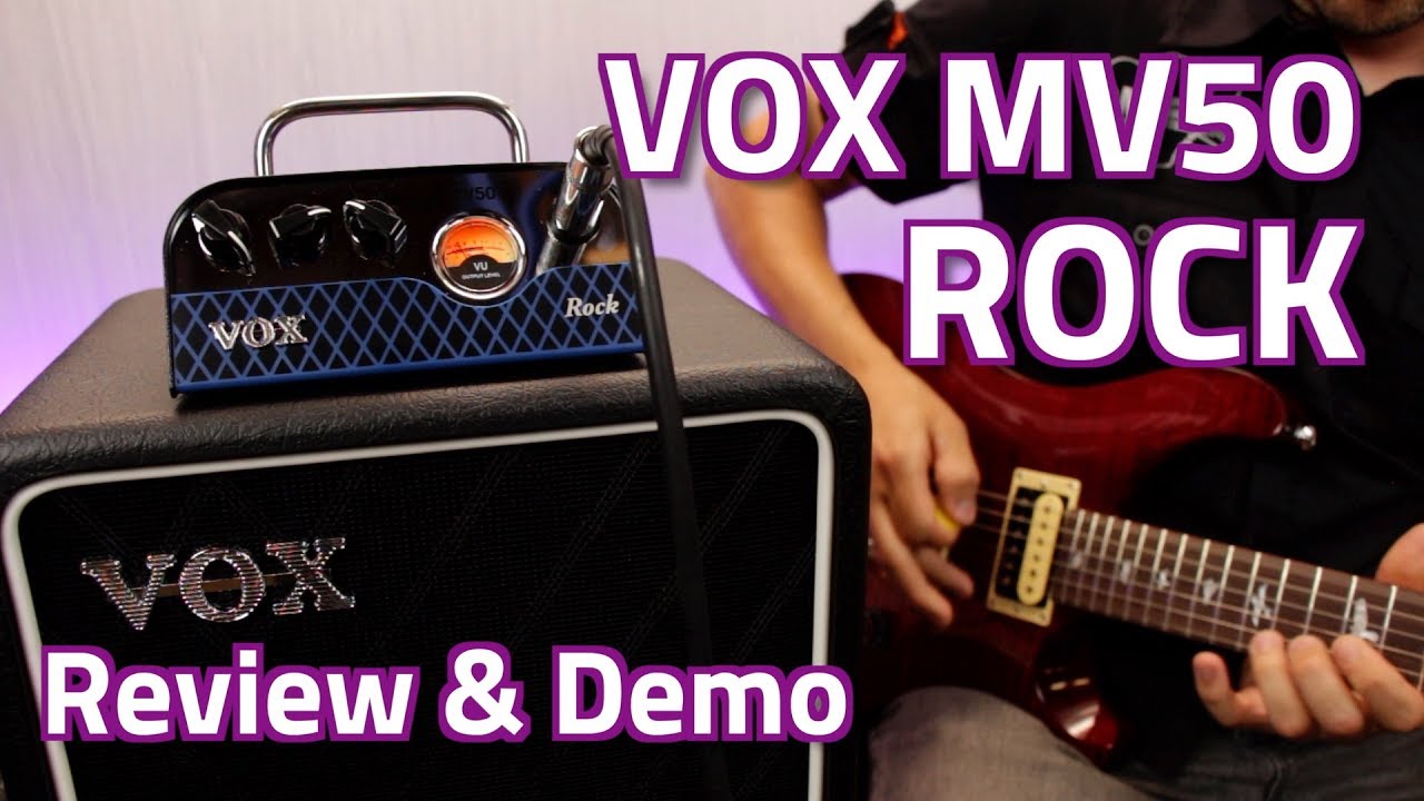 Vox MV50 ROCK Micro Amplifier - Review & Demo