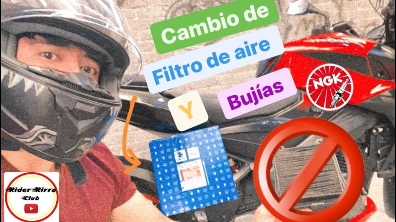 CAMBIO DE FILTRO DE AIRE Y BUJÍAS A PULSAR NS160😱😱🔥🔥🤩!!! BIEN EXPLICADO😱😱🔥🔥