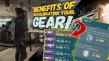 The Division 1.8 How To Recalibrate Gear and The Purpose Of Recalibrating!