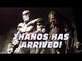 Age of thanos the assault  thanos vs wolf predator stop motion