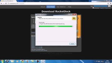 How to get Rocket Dock (Mac Icons)