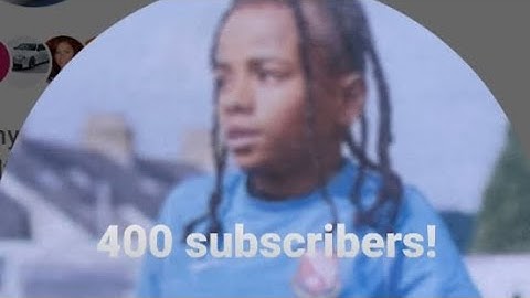 400 subscribers (thank you video) #football 