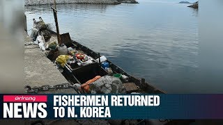 S. Korea Repatriates 3 N. Korean Fishermen That Crossed Inter-Korean Maritime Border
