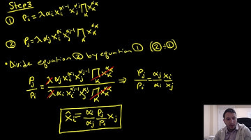 Expenditure Minimization with N-Goods Example #1: Cobb-Douglas