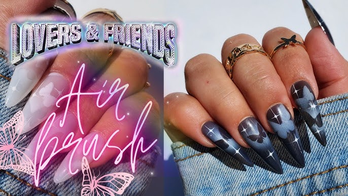 $45 AIRBRUSH Machine for Nail Art 😲 DIY Ombre for Beginners! 