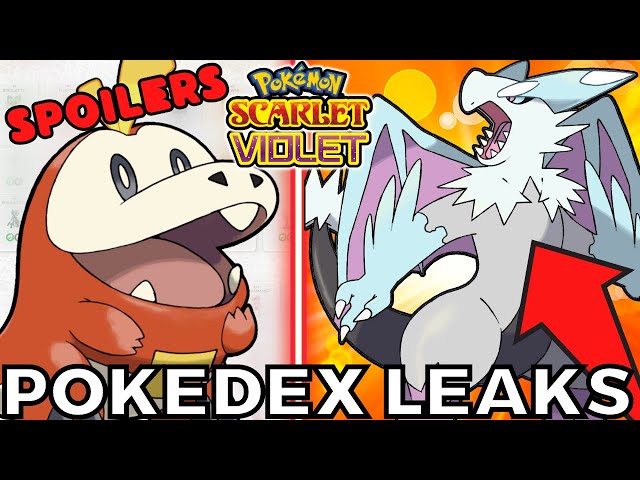 Pokémon Scarlet and Violet Pokedex Update Coming