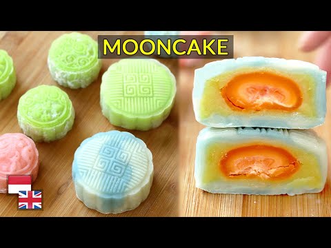 TANPA Oven! Resep Mooncake Snow Skin 4 Varian Isi [100% Sukses]