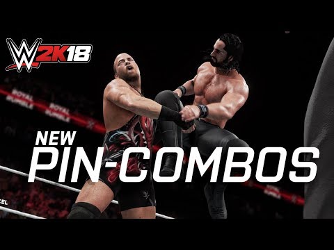 WWE 2K18 All new pin-combos (animations)