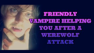 *ASMR* Friendly Vampire helping you heal after a werewolf attack screenshot 4